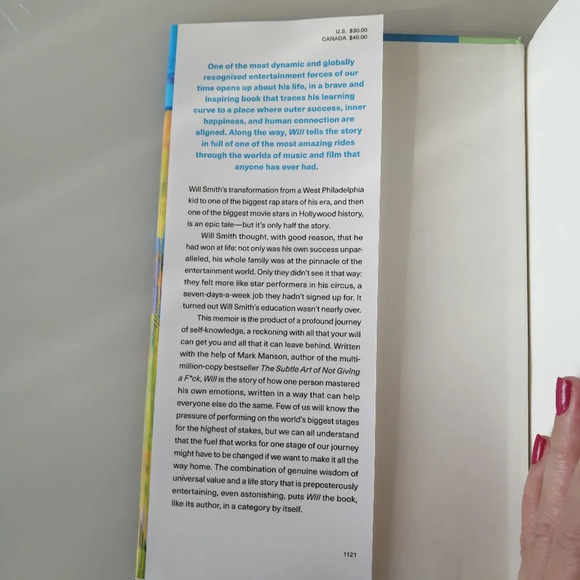 New Will Smith Hardcover Autobiography Book - Picture 5 of 14